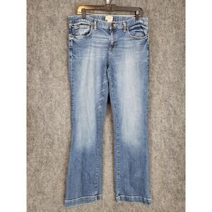 GAP Long and Lean Womens Jeans Size 14/32L Medium Wash Denim Bootcut HIpster